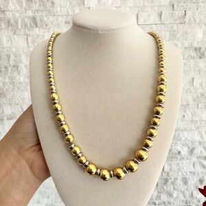 Ross-Simons Gold Beaded Necklace